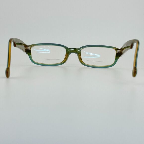 Authentic L.A Eyeworks Lunk 80Z One Pair Eyeglasses FRAMES Purple Green H14174 - Picture 3 of 7